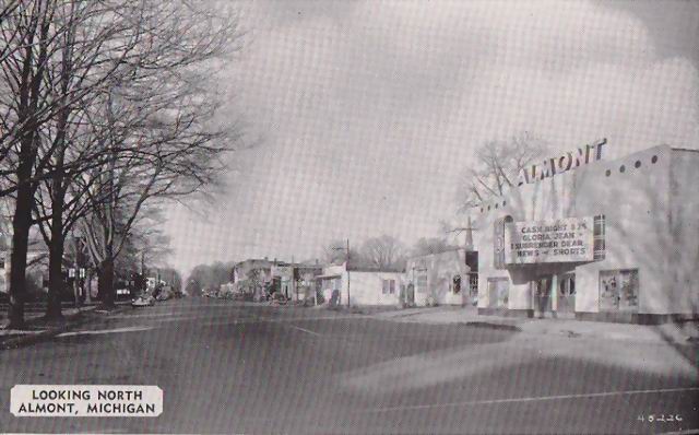 Almont Theatre - 1953 Photo From Paul